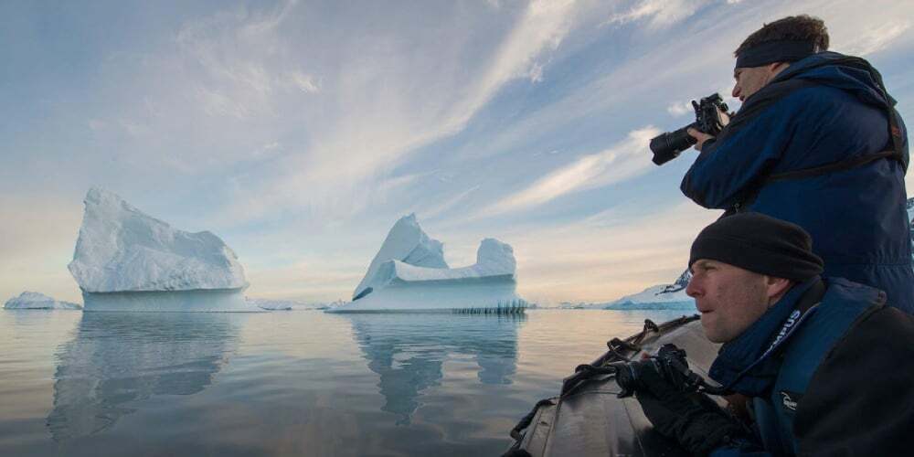 ICEBERG ANTARTICA TURISMO CIENCIA