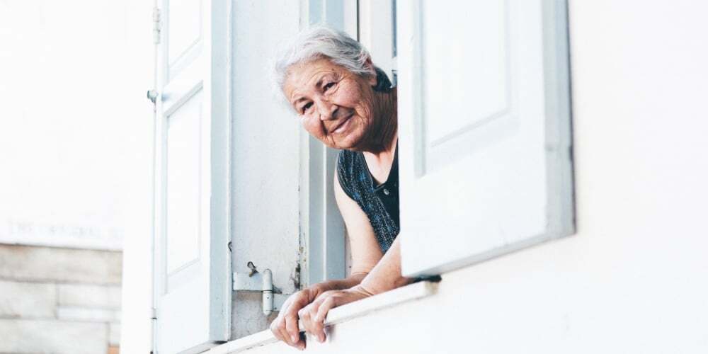 tercera edad anciana