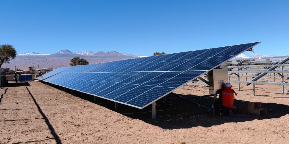 Korean company Synertec brings renewables to San Pedro de Atacama