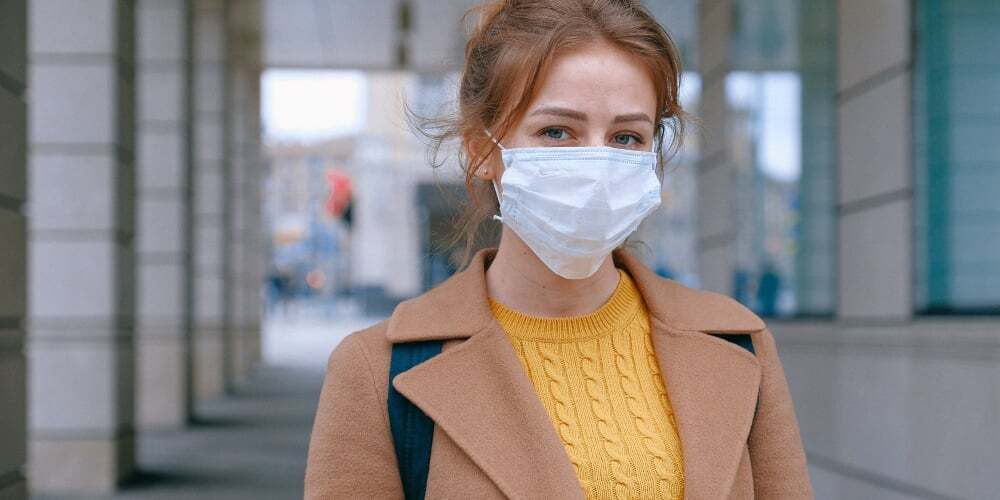 Made in Chile face masks with copper to reduce covid transmission
